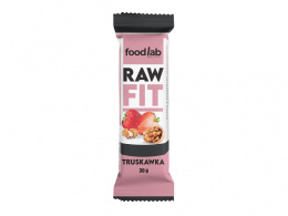 Baton Raw Fit Truskawkowy 30g Food Lab
